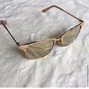 Rose Gold Sunglasses
